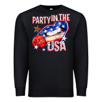 Black party in the usa billie wilder Premium Sweatshirt - texasbilliewilder