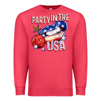 Cardinal party in the usa billie wilder Premium Sweatshirt - texasbilliewilder