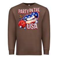 Chestnut party in the usa billie wilder Premium Sweatshirt - texasbilliewilder