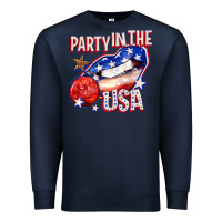 Navy party in the usa billie wilder Premium Sweatshirt - texasbilliewilder