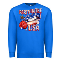 True Royal party in the usa billie wilder Premium Sweatshirt - texasbilliewilder