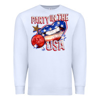 White party in the usa billie wilder Premium Sweatshirt - texasbilliewilder