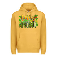 Mustard lucky mini Premium Hoodie - Artiststas