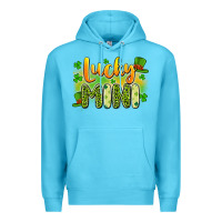 Ocean Blue lucky mini Premium Hoodie - Artiststas