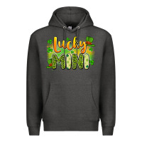 Charcoal Heather lucky mini Premium Hoodie - Artiststas