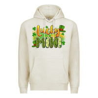 Oatmeal Heather lucky mini Premium Hoodie - Artiststas