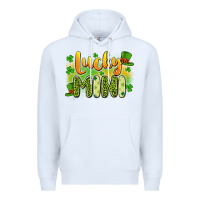 White lucky mini Premium Hoodie - Artiststas