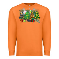 Carrot christmas trees with tennis Premium Sweatshirt - Zillion Design Studio