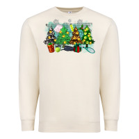 Sandshell christmas trees with tennis Premium Sweatshirt - Zillion Design Studio