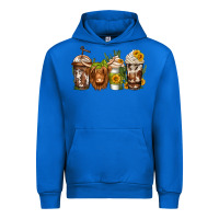 Cobalt longhaired cow coffee Urban Hoodie - Jasminsmagicworld