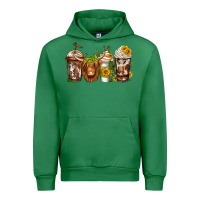Emerald longhaired cow coffee Urban Hoodie - Jasminsmagicworld