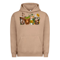 Pigment Burro longhaired cow coffee Urban Hoodie - Jasminsmagicworld
