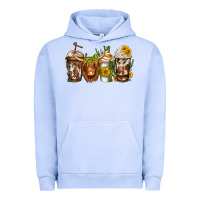 Pigment Grape Ice longhaired cow coffee Urban Hoodie - Jasminsmagicworld