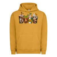 Pigment Peanut Butter longhaired cow coffee Urban Hoodie - Jasminsmagicworld