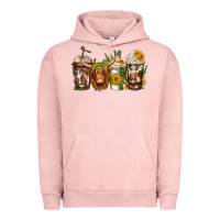 Pigment Salmon longhaired cow coffee Urban Hoodie - Jasminsmagicworld