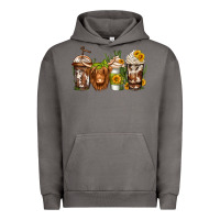 Pigment Tornado longhaired cow coffee Urban Hoodie - Jasminsmagicworld