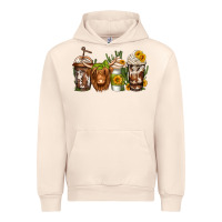 Sandshell longhaired cow coffee Urban Hoodie - Jasminsmagicworld