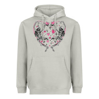 Moon Dust valentines day skeleton Heavyweight Hoodie - MaliasSmallBusiness