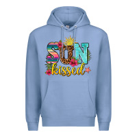 Colony Blue sun kissed Premium Hoodie - AdoDesignShop