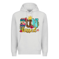 Dove Grey sun kissed Premium Hoodie - AdoDesignShop