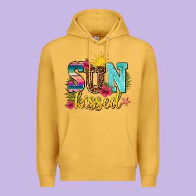 Sun Kissed Premium Hoodie Designed By Adodesignshop