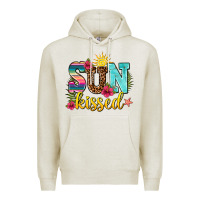 Oatmeal Heather sun kissed Premium Hoodie - AdoDesignShop