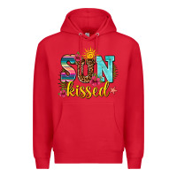 Red sun kissed Premium Hoodie - AdoDesignShop