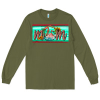 Flamingo Mom License Plate Long Sleeve Tee | Teevron