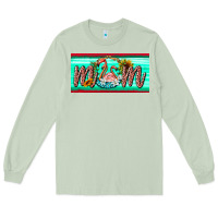 Matcha flamingo mom license plate Long Sleeve Tee - BarkalooDesign