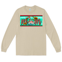 Mushroom flamingo mom license plate Long Sleeve Tee - BarkalooDesign