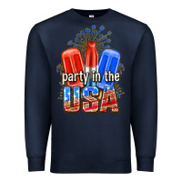 Navy party in the usa popsicles billie wilder Premium Sweatshirt - texasbilliewilder