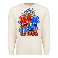 Sandshell party in the usa popsicles billie wilder Premium Sweatshirt - texasbilliewilder