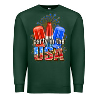 Sports Green party in the usa popsicles billie wilder Premium Sweatshirt - texasbilliewilder
