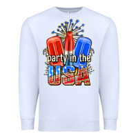 White party in the usa popsicles billie wilder Premium Sweatshirt - texasbilliewilder
