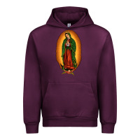 Mauve Wine our lady of Guadalupe Urban Hoodie - JahusDesignShop