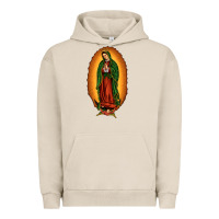 Pigment French Oak our lady of Guadalupe Urban Hoodie - JahusDesignShop