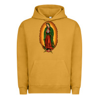 Pigment Peanut Butter our lady of Guadalupe Urban Hoodie - JahusDesignShop
