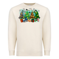 Sandshell christmas trees with hockey Premium Sweatshirt - Zillion Design Studio