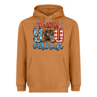 Meerkat thank you veteran Heavyweight Hoodie - MaliasSmallBusiness