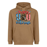 Toasted Coconut thank you veteran Heavyweight Hoodie - MaliasSmallBusiness