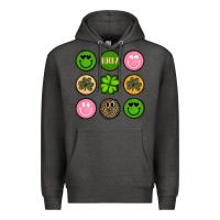 Charcoal Heather st patrick s day Premium Hoodie - Artiststas