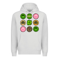 Dove Grey st patrick s day Premium Hoodie - Artiststas