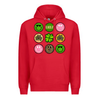 Red st patrick s day Premium Hoodie - Artiststas