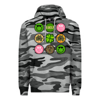 Slate Camo st patrick s day Premium Hoodie - Artiststas