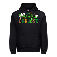 St Patricks Day One Lucky Dentist Urban Hoodie | Teevron