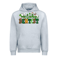 Heather Grey st patricks day one lucky dentist Urban Hoodie - AdoDesignShop