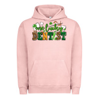 Pigment Salmon st patricks day one lucky dentist Urban Hoodie - AdoDesignShop