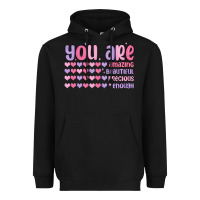 Black you are valentine Heavyweight Hoodie - MaliasSmallBusiness