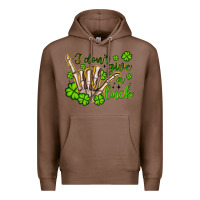 Chestnut i don t give a luck Premium Hoodie - Artiststas