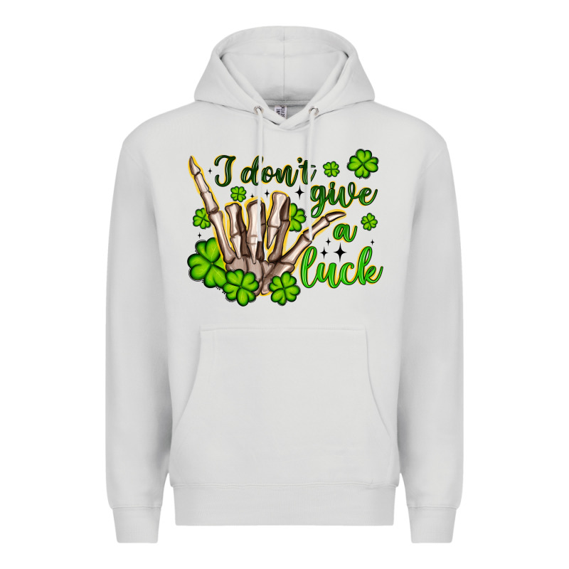 I Don T Give A Luck Premium Hoodie by Artiststas | Teevron